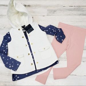 Cynthia Rowley 3 piece outfit, Size24M